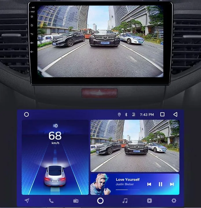 Car Dealz 10.2" Android 10.0 Hyundai Elantra 5 JK GD MD UD 2010-2016 In Dash Plus OEM Fascia