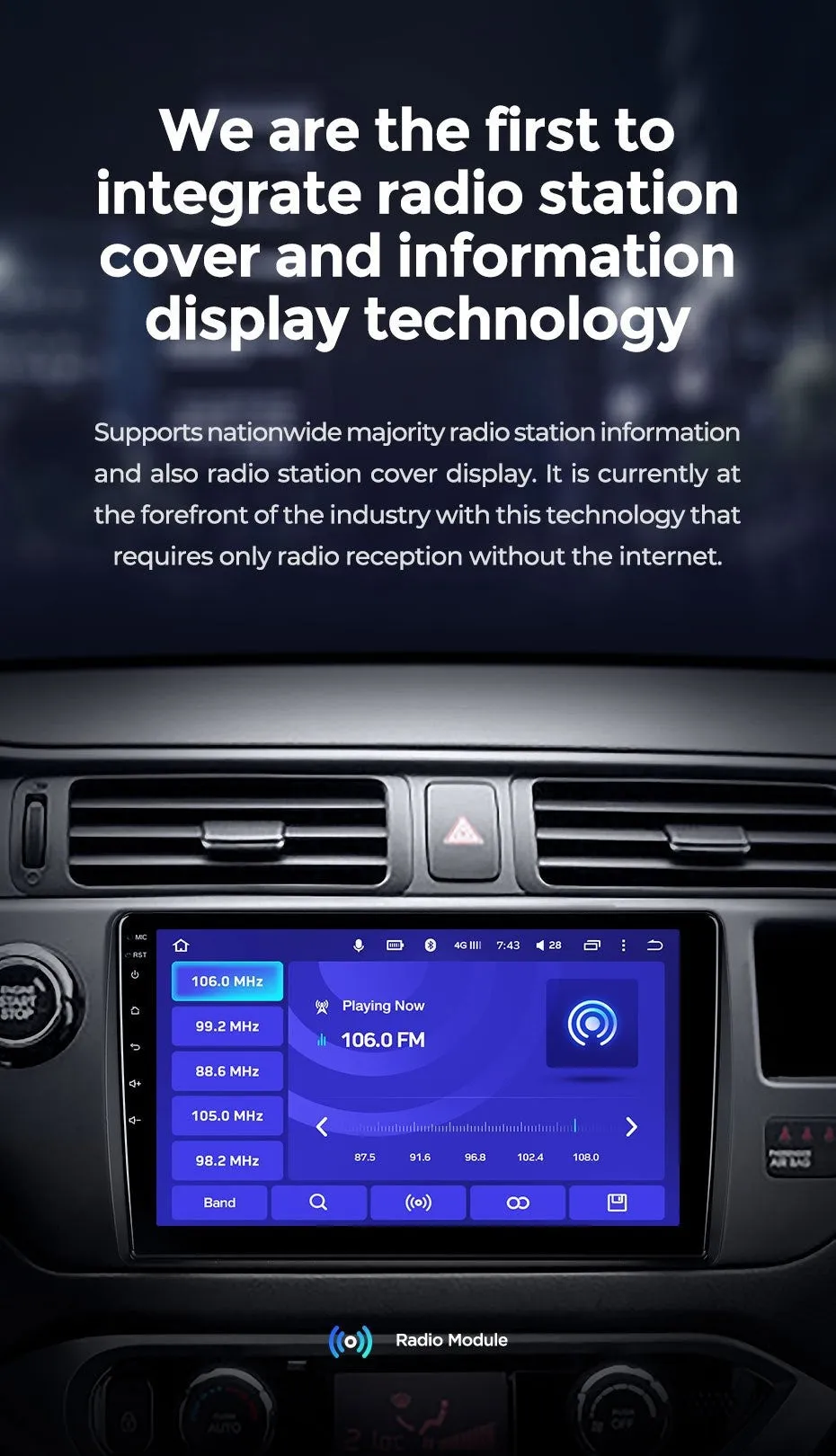 Car Dealz 10.2" Android 10.0 Lifan Smily 320 2008-2015 w CAM In Dash Plus OEM Fascia