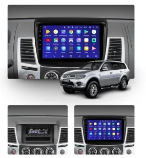 Car Dealz 10.2" Android 10.0 Mitsubishi PAJERO Sport 2 L200 Triton Challenger 2008-2016 In Dash Plus OEM Fascia