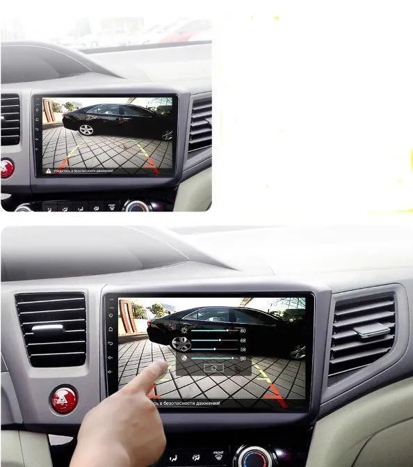 Car Dealz 9" Android 10.0 For Honda CRV 2012-2016 w CAM In Dash Plus OEM Fascia