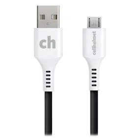 Charge and Sync USB-A to Micro USB Round Cable, 10 Ft.