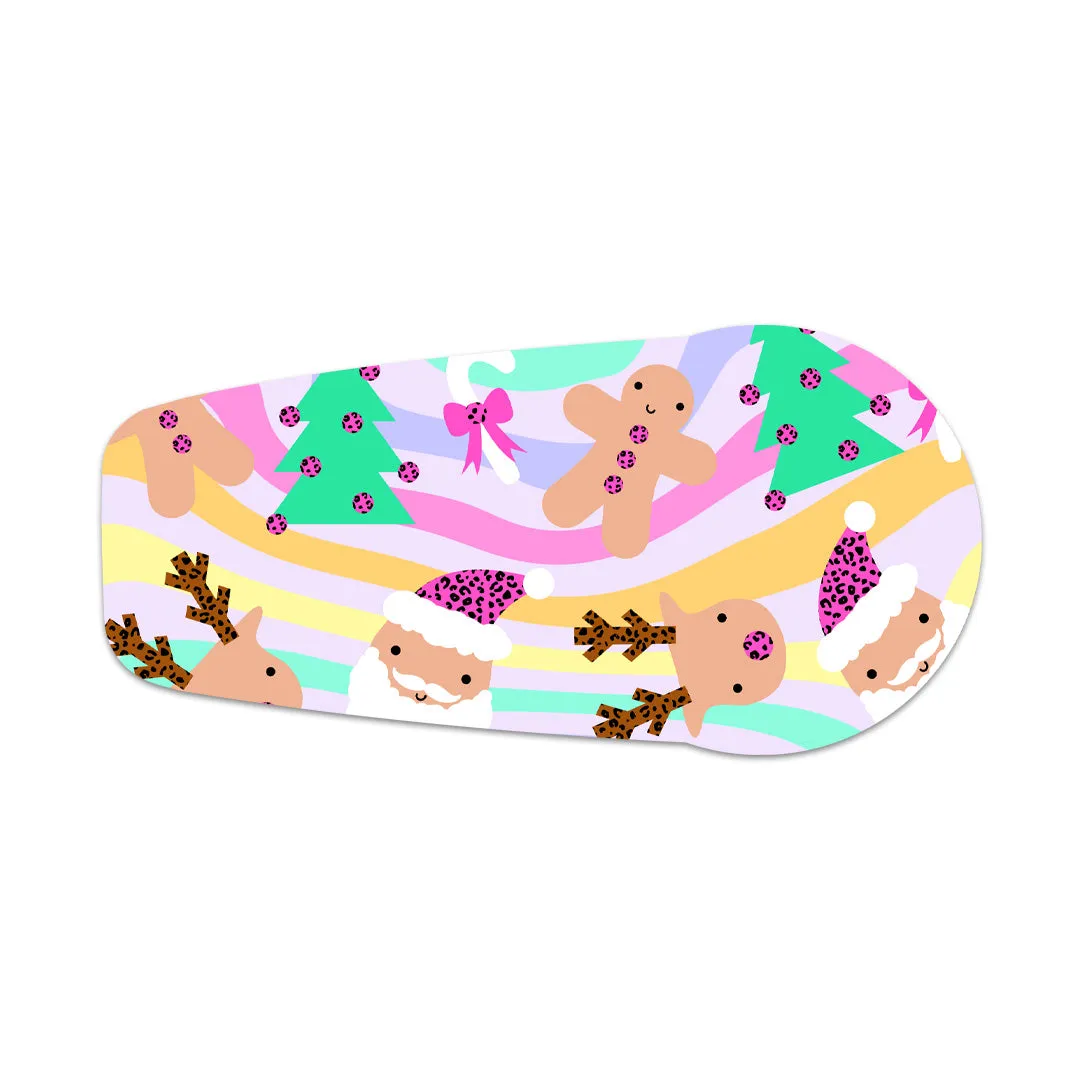 Christmas Pastel Sticker for Dexcom G6 Transmitter