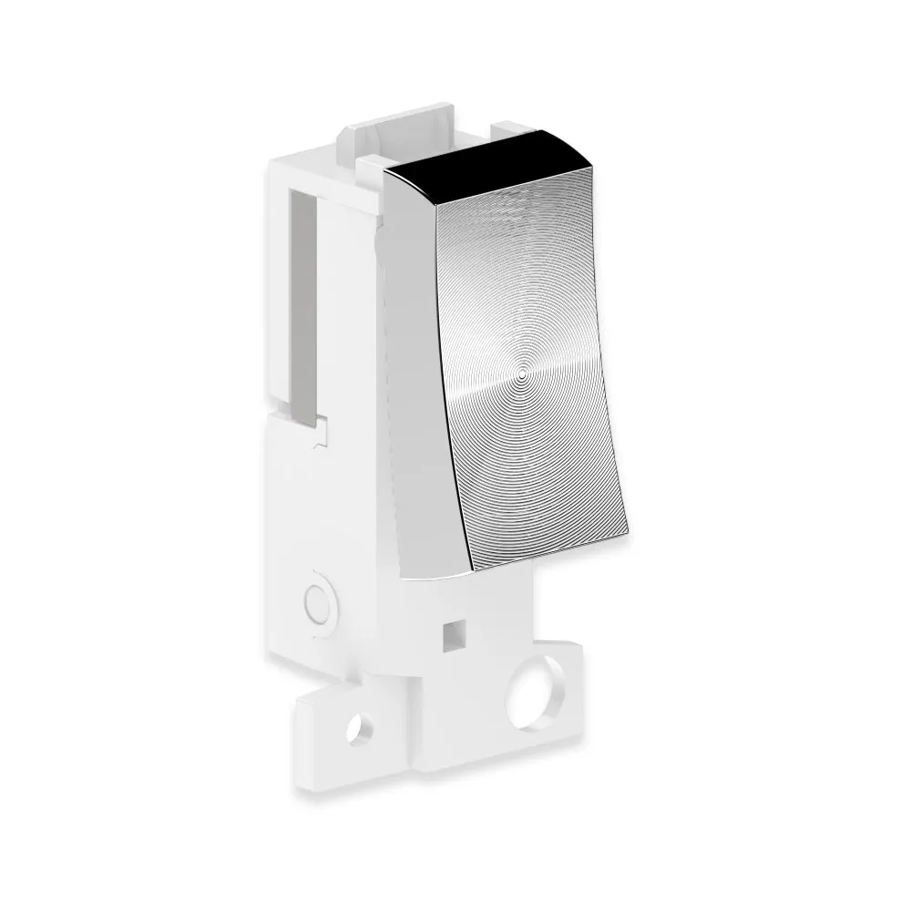 CLICK SCOLMORE Type Grid Switch, Satin Chrome