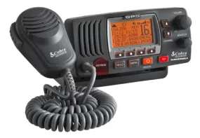 Cobra F77 Fixed VHF Marine Radio - Grey - In Stock
