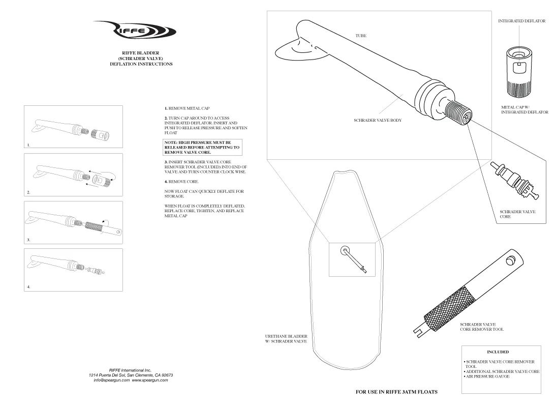 Core Extracting Tool - for float Schrader valve