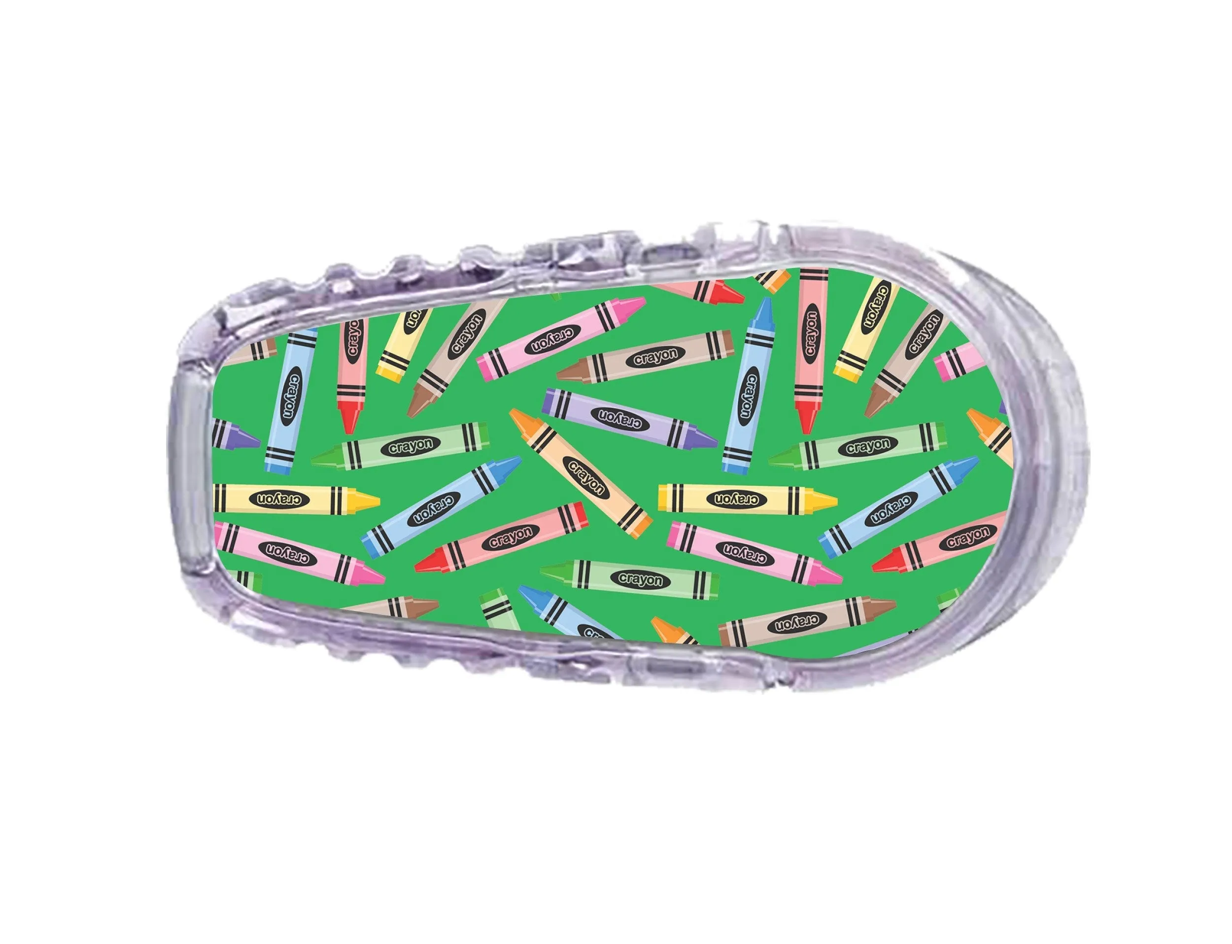 Crayons Sticker Designed for the DEXCOM Transmitter