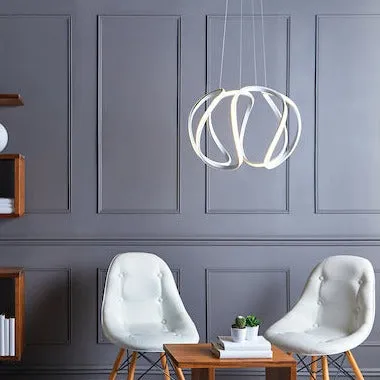 Dar Alonsa Led Pendant White Small