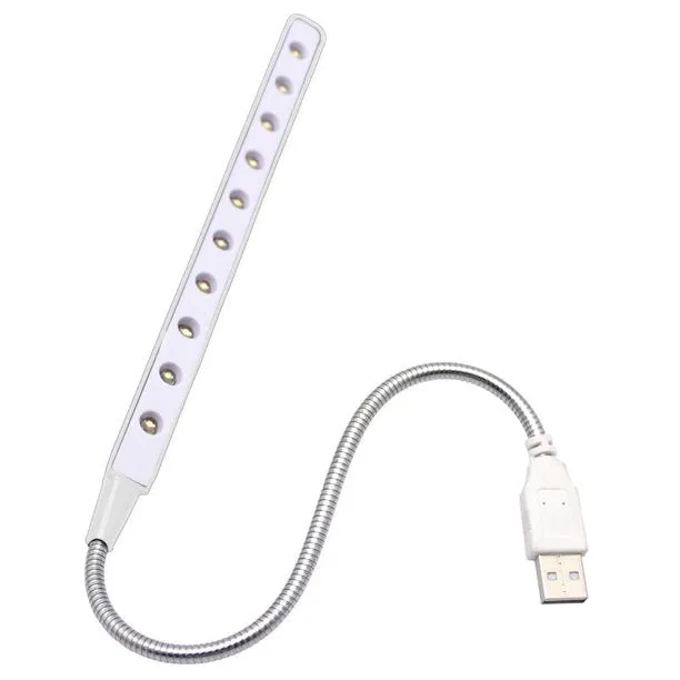 Dealspalant Mini USB Gadget LED light Book lights 10 LEDs