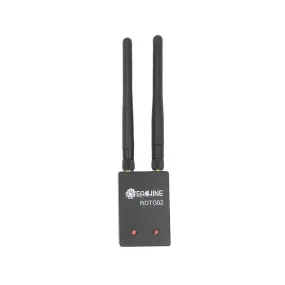 Eachine ROTG02 UVC OTG 5.8G 150CH Dual Antenna Audio FPV Receiver – Black