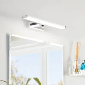 Eglo Bathroom Mirror Light Integrated LED Neutral White Aluminium Chrome Modern