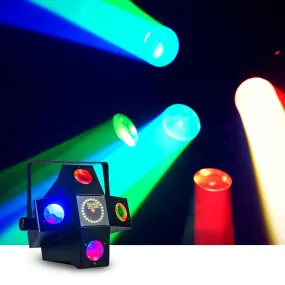 Event Lighting DARKSTAR2 - 3-in-1 LED Effect Light with Beam, Strobe and Laser