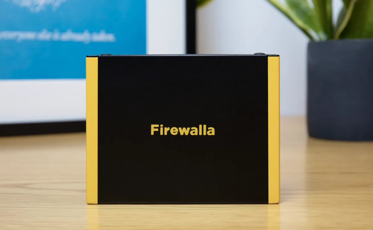 Firewalla Gold SE: Multi-Gigabit Cyber Security Firewall & Router Protecting Your Family and Business (Ships Worldwide)