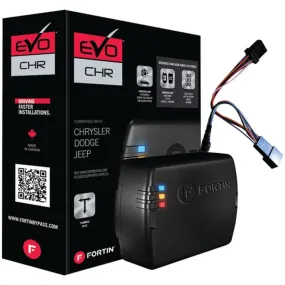 Fortin EVO-CHR.T6 Preloaded Module & T-Harness Combo (Chrysler, Dodge & Jeep 2013 & Up Tip-Start & Push-to-Start Vehicles)