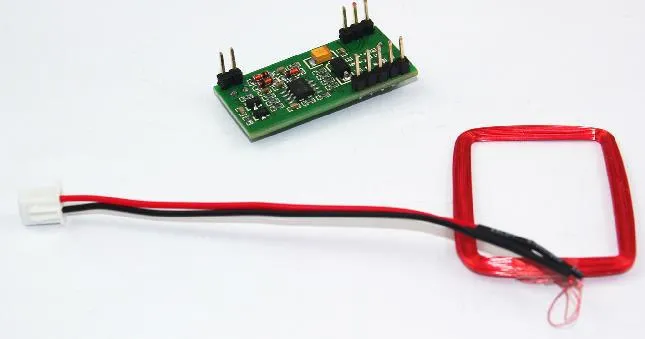 Free Shipping! 4pcs125Khz RFID reader module RDM630 UART output access control system