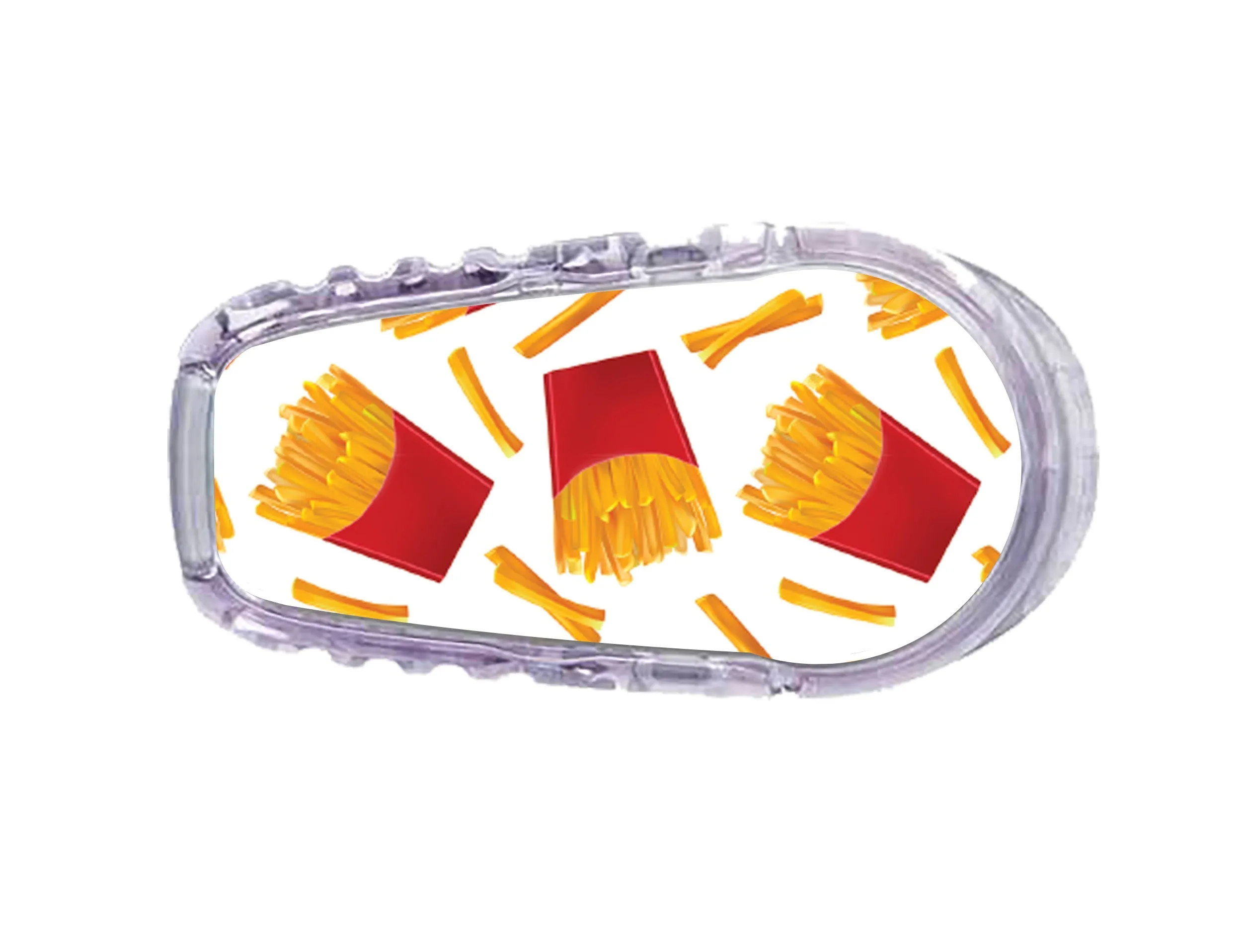 French Fries Sticker Designed for the DEXCOM Transmitter