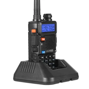 Fresh Fab Finds BaoFeng UV-5R 5W Walkie Talkie UHF VHF Dual Band Two Way Ham Radio Transceiver
