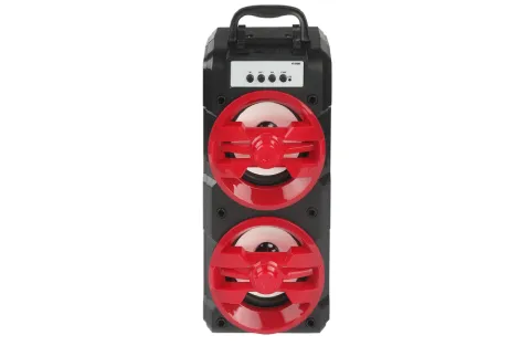Fully Powered 700 Watts Portable Multimedia Speaker with Disco Ball, Stereo Sound, USB/SD/FM Radio