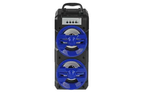 Fully Powered 700 Watts Portable Multimedia Speaker with Disco Ball, Stereo Sound, USB/SD/FM Radio