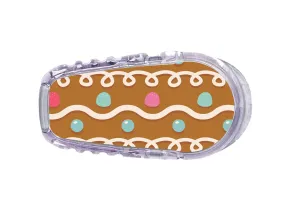 Gingerbread Sticker for Dexcom G6 Transmitter Sticker