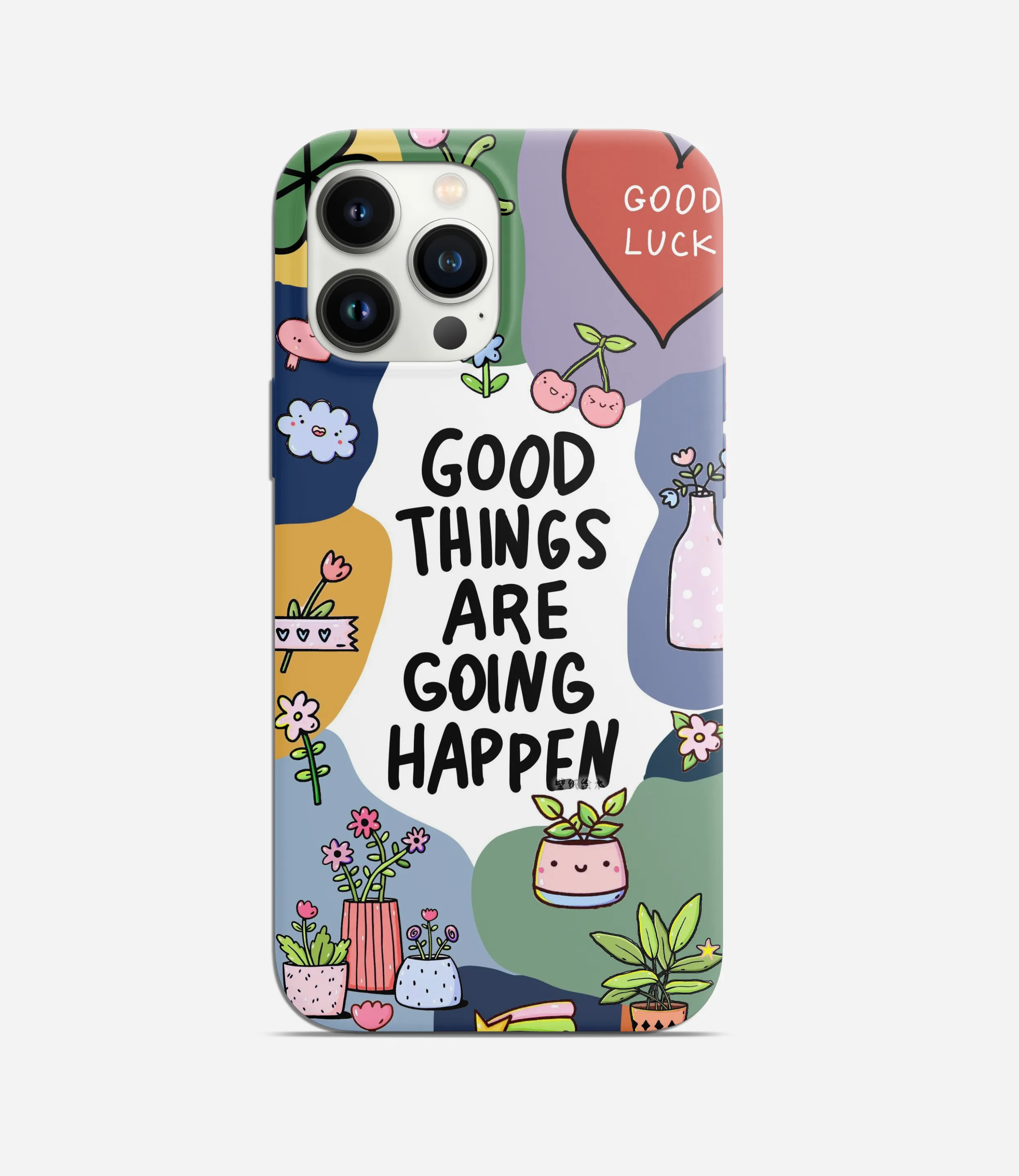 Good Things Good Luck Hard Phone Case