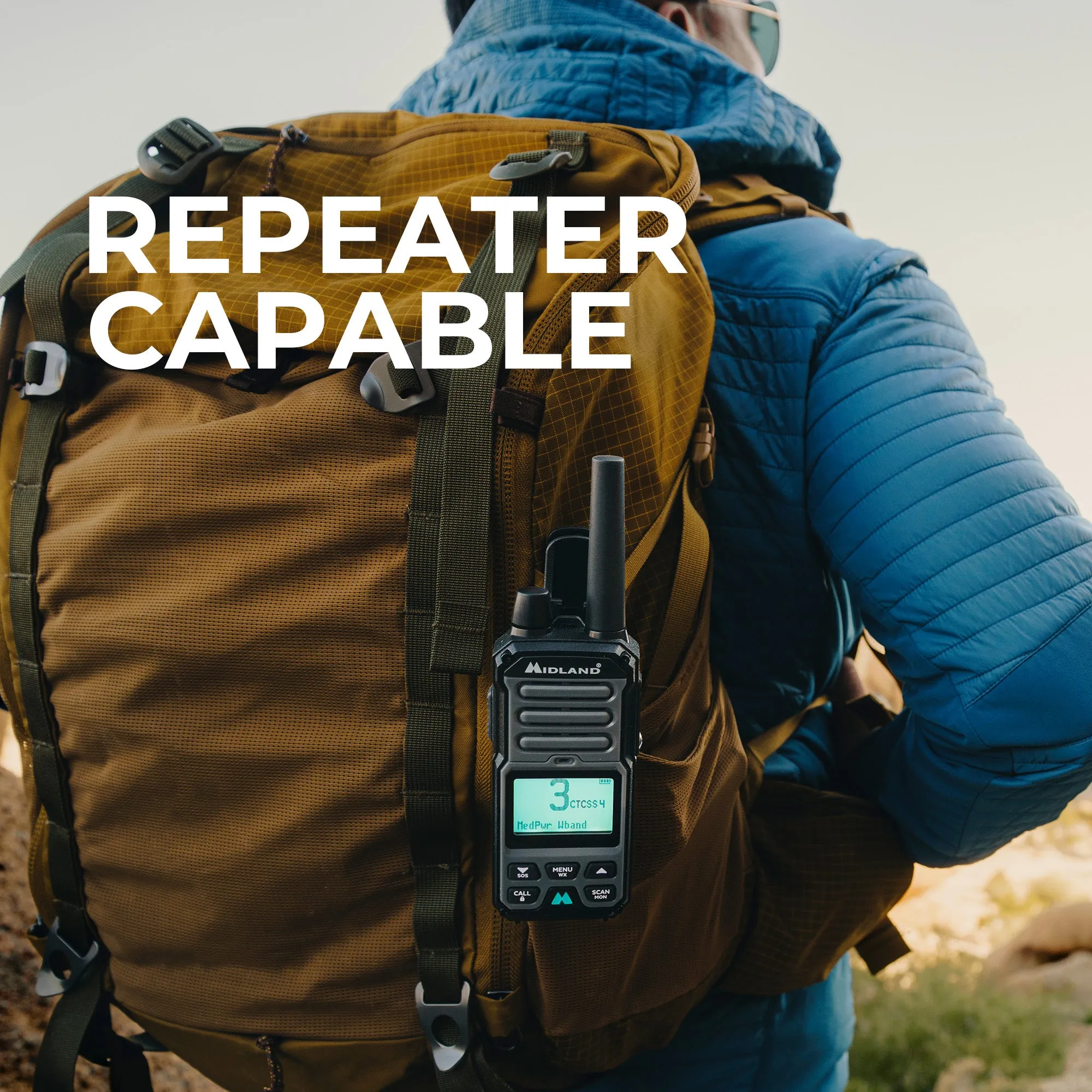 GXT GMRS 5-WATT TWO-WAY RADIO - GXT67 PRO