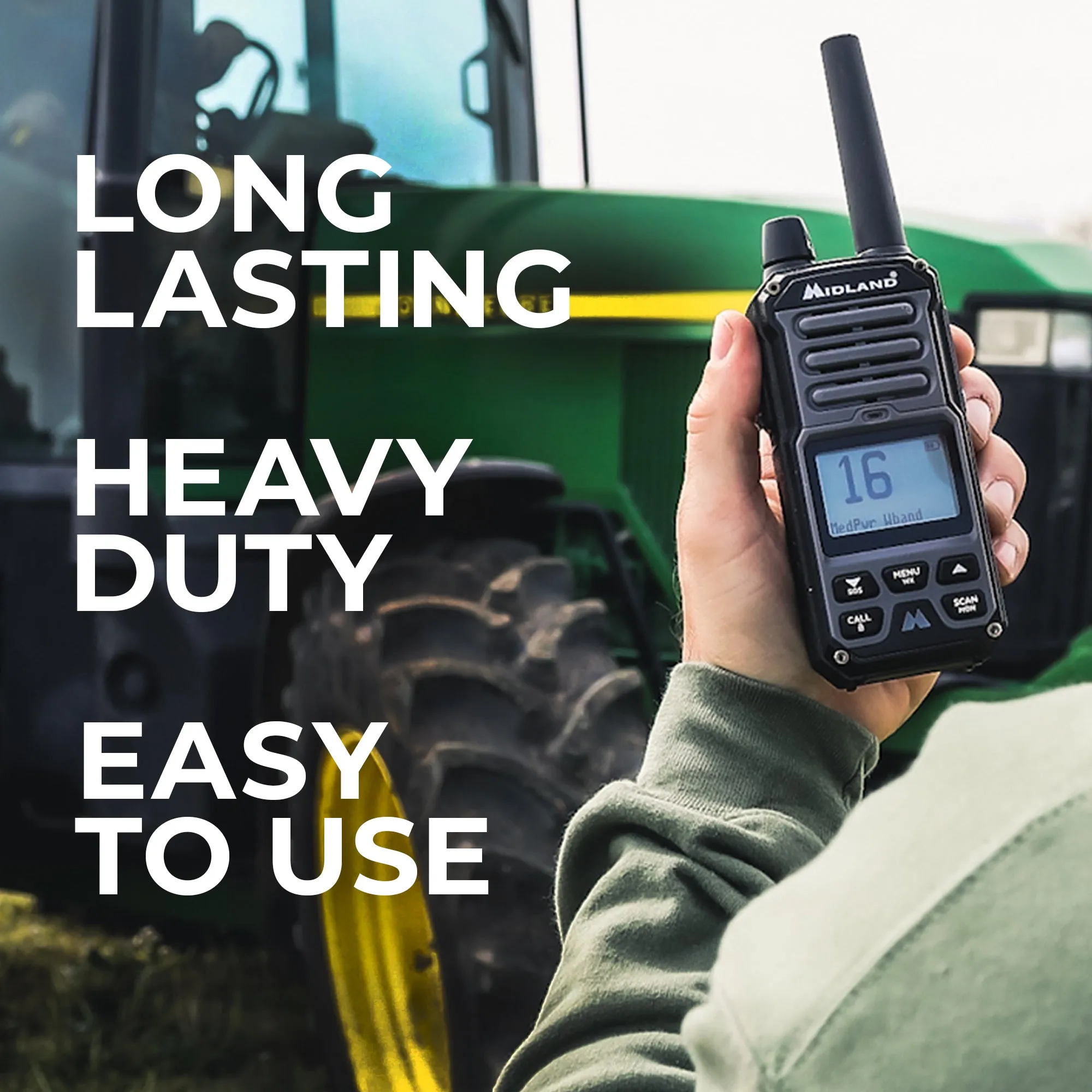 GXT GMRS 5-WATT TWO-WAY RADIO - GXT67 PRO