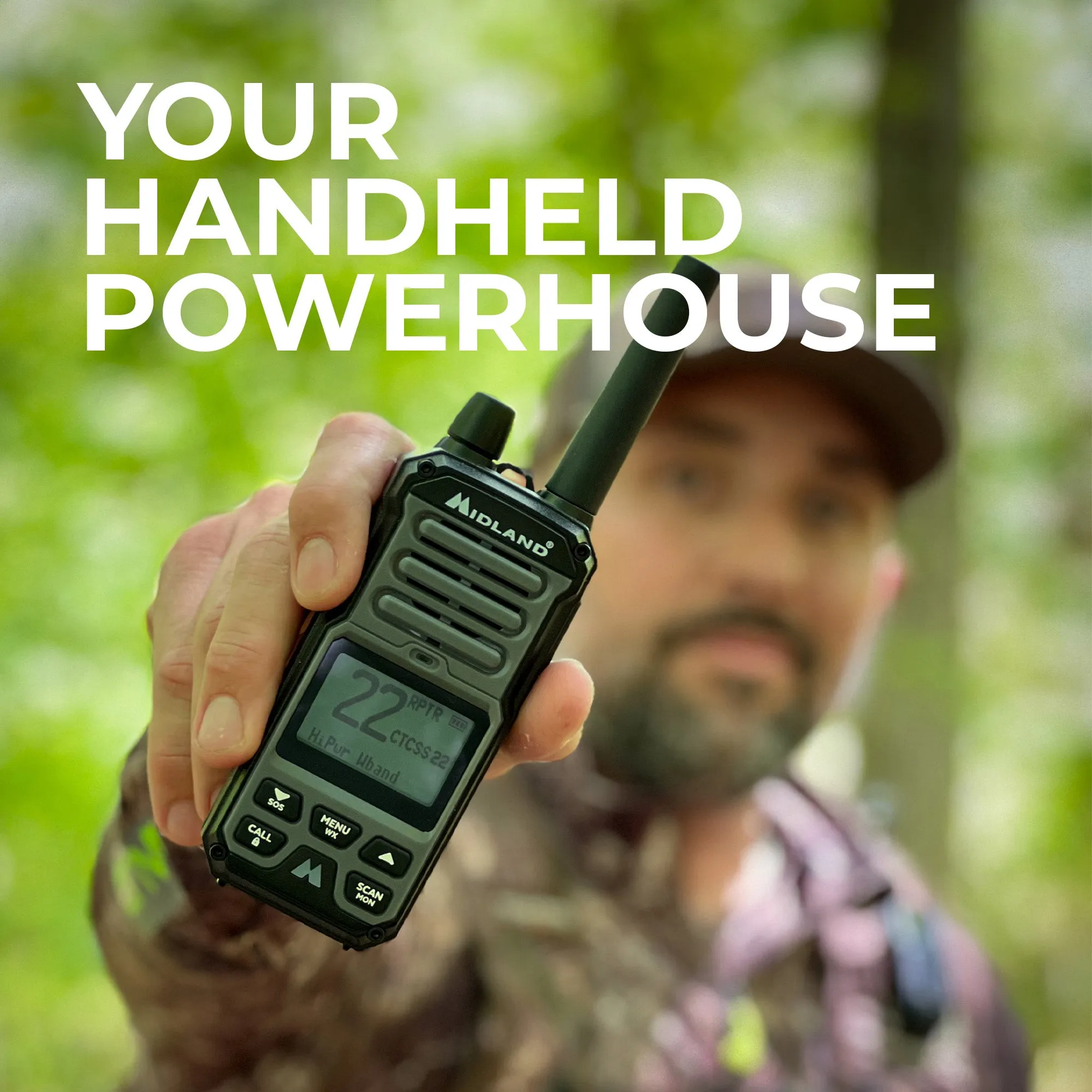 GXT GMRS 5-WATT TWO-WAY RADIO - GXT67 PRO