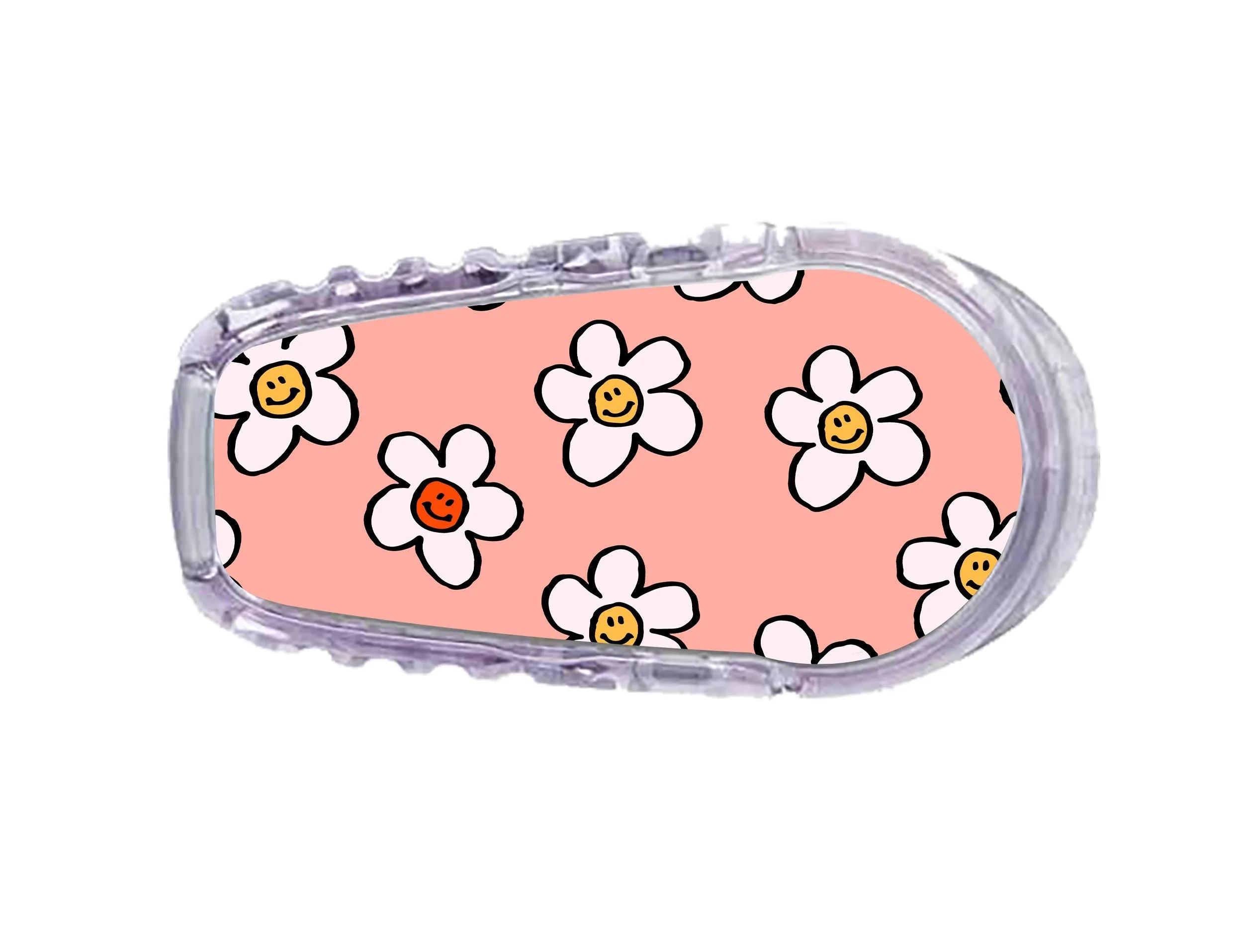 Happy Flowers Dexcom G6 Transmitter Sticker