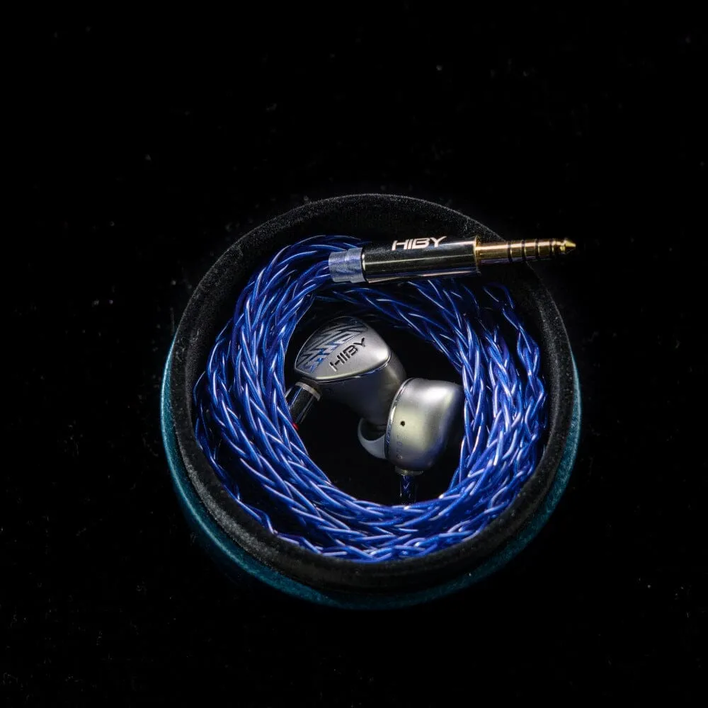 HiBy Zeta 3-Hybrid 4-EST 5-Way Artistic In-Ear Monitors IEMs