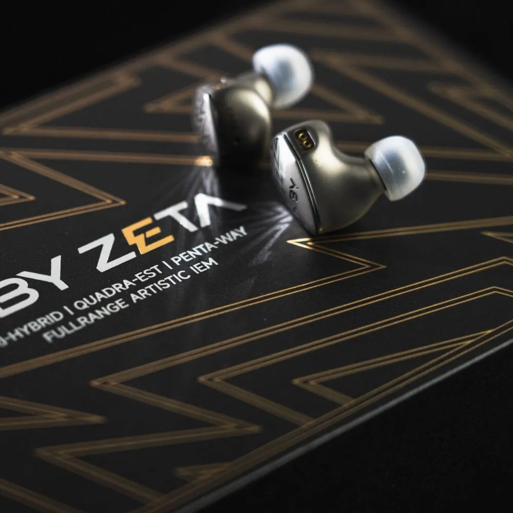 HiBy Zeta 3-Hybrid 4-EST 5-Way Artistic In-Ear Monitors IEMs
