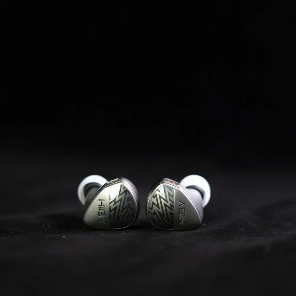 HiBy Zeta 3-Hybrid 4-EST 5-Way Artistic In-Ear Monitors IEMs