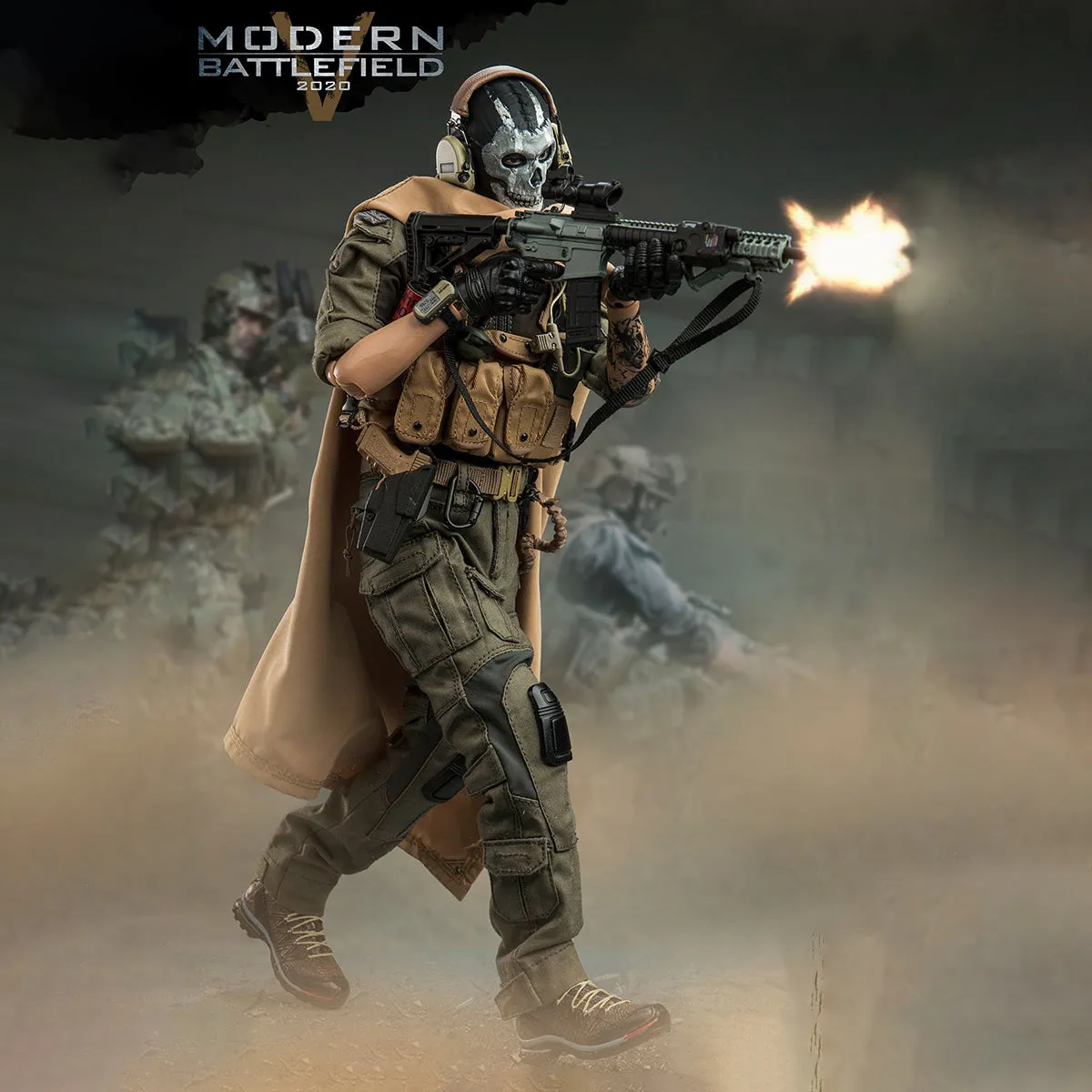 HiPlay FLAGSET, Death Squad V Ghost End War Series, Action Figure