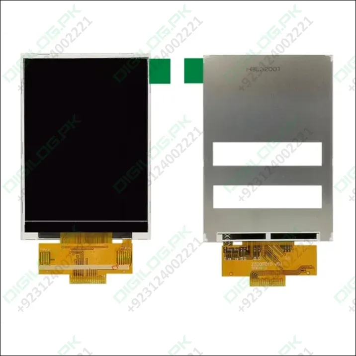 HKD40.57 | 3.2 Inch TFT LCD Screen Display SPI Module with Touch Panel - 320x240 RGB ILI9341 | Digilog.pk