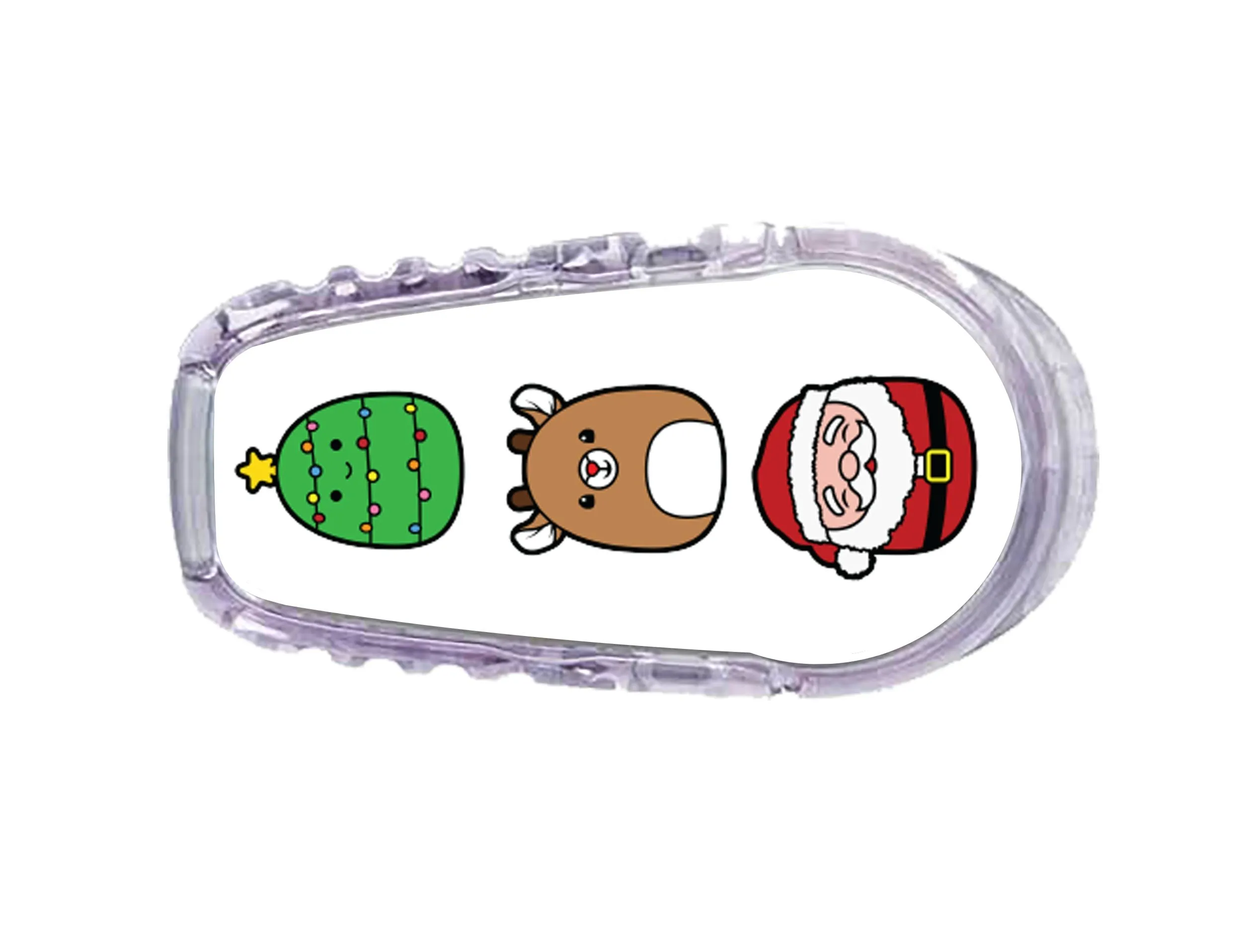 Holiday Squishies Dexcom G6 Transmitter Sticker
