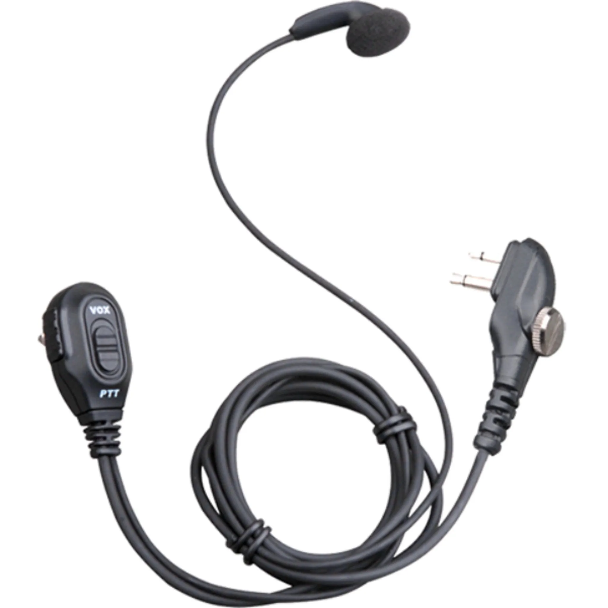 Hytera ESM12 Earbud With In-Line Push-To-Talk MIC And VOX Switch