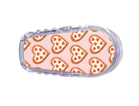 I Heart Pizza Sticker Designed for the DEXCOM Transmitter