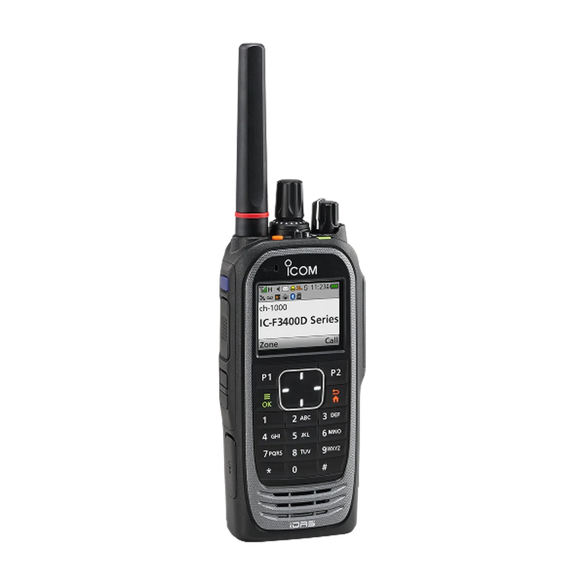 Icom F4400DT UHF Portable Two-Way Radio | Keypad & Display