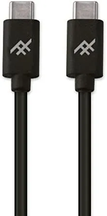 iFrogz 1.8M USB C to C Cable Black - IFUSCR-BK3