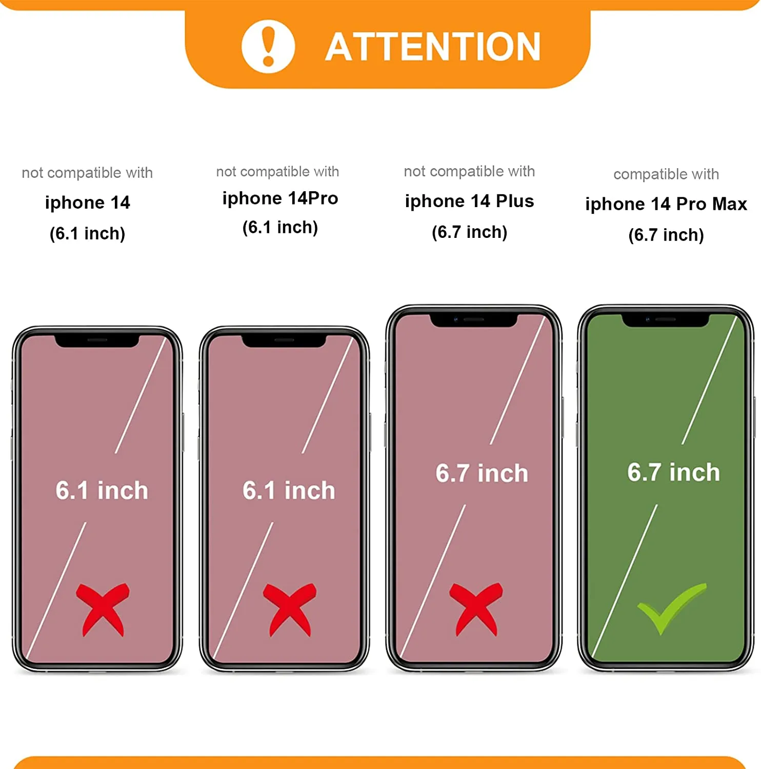 iPhone 14 Pro Max Magnetic Flip Folio Purse Case Brown