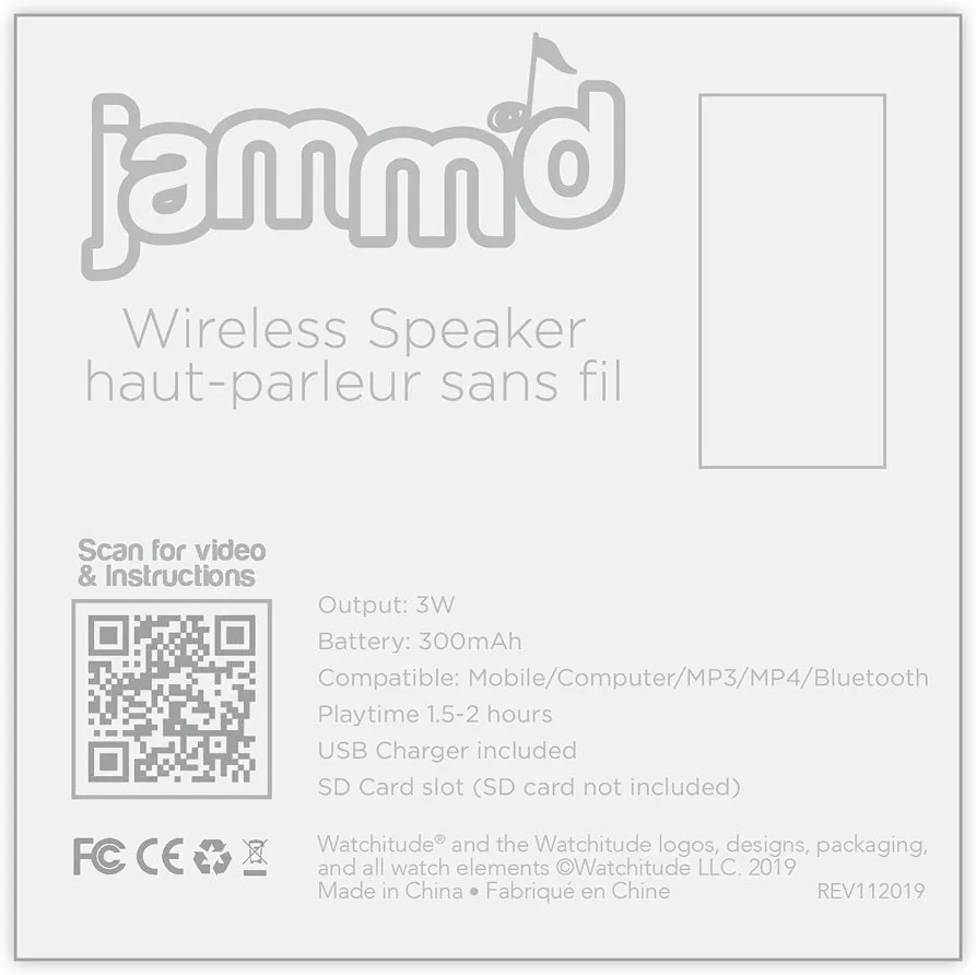 Jamm'd Wireless Speaker