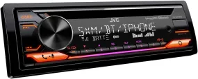 JVC KD-TD91BTS Single Din In-Dash Digital AM/FM/CD/BT/USB Receiver with Alexa & Spotify