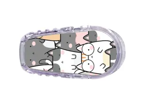 Kitty Cartoon Dexcom G6 Transmitter Sticker