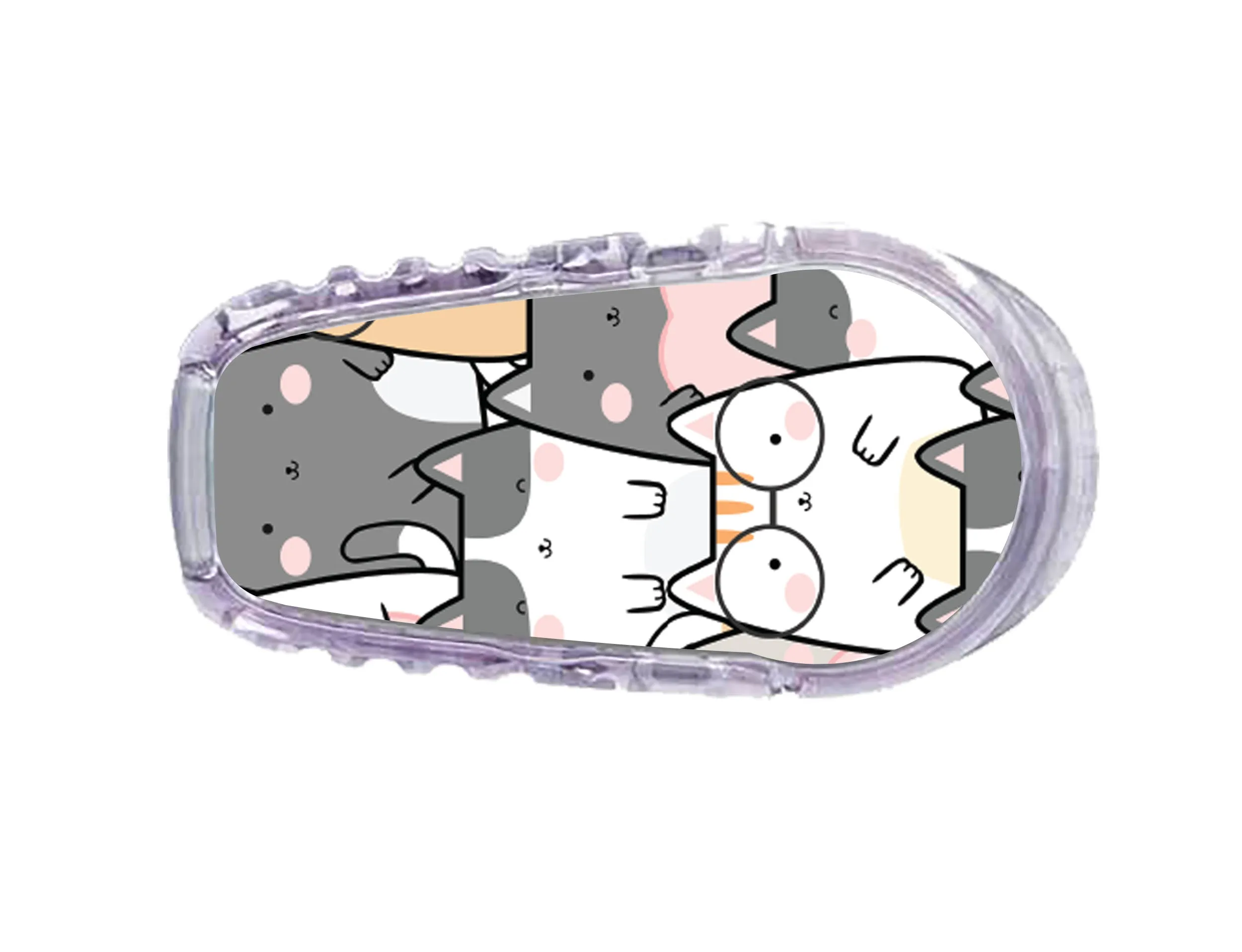 Kitty Cartoon Dexcom G6 Transmitter Sticker