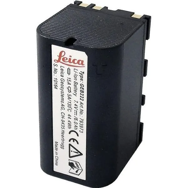 Leica Piper GEB222 battery for the Piper 100 and 200 Pipe Laser Level