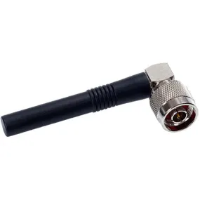 LumenRadio LR2DBIB90AAO Outdoor 2 dBi 90° Angled Antenna with N Male Connector (Black)