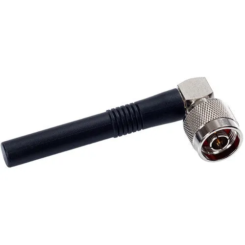 LumenRadio LR2DBIB90AAO Outdoor 2 dBi 90° Angled Antenna with N Male Connector (Black)