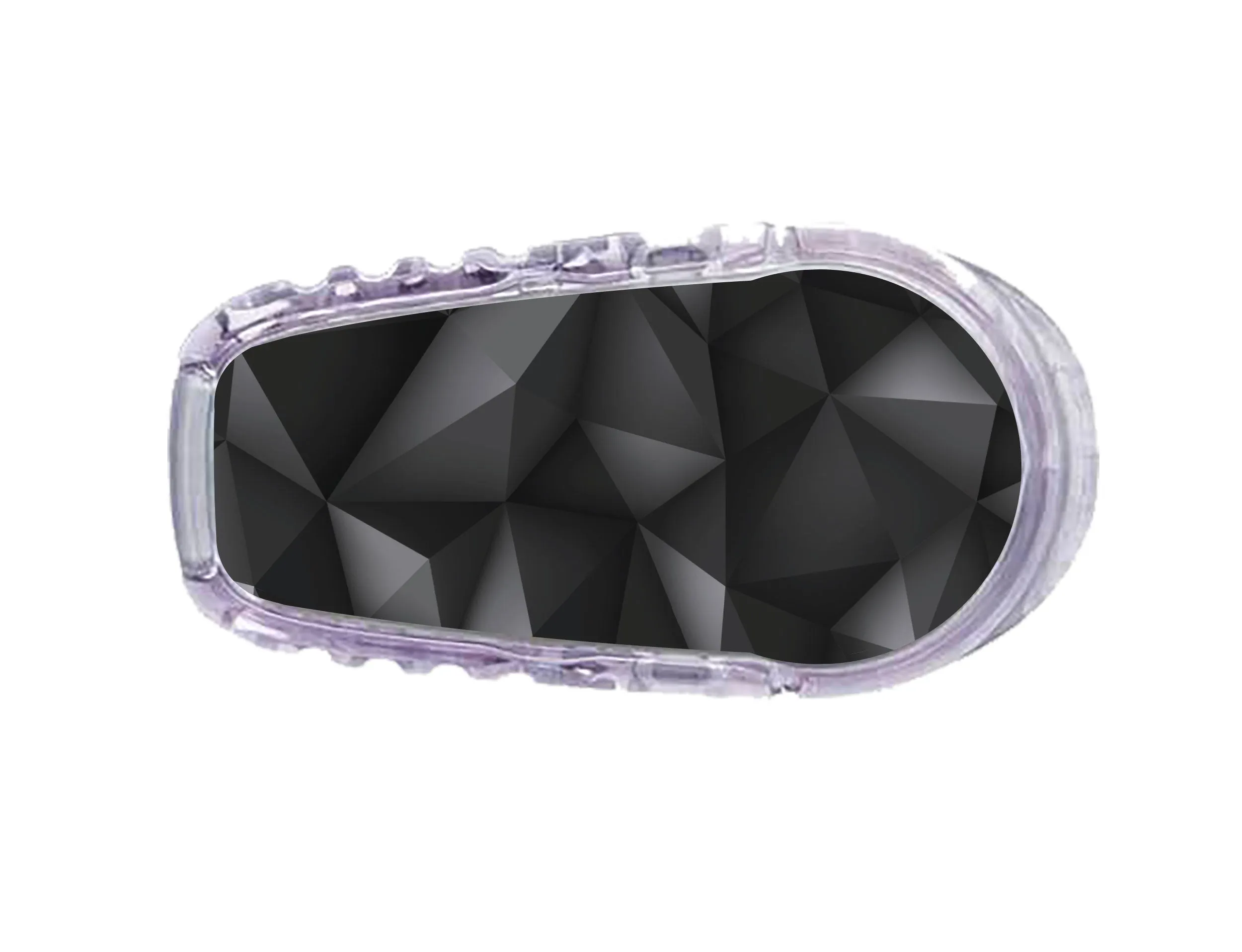 Matte Geometric Sticker Designed for the DEXCOM Transmitter