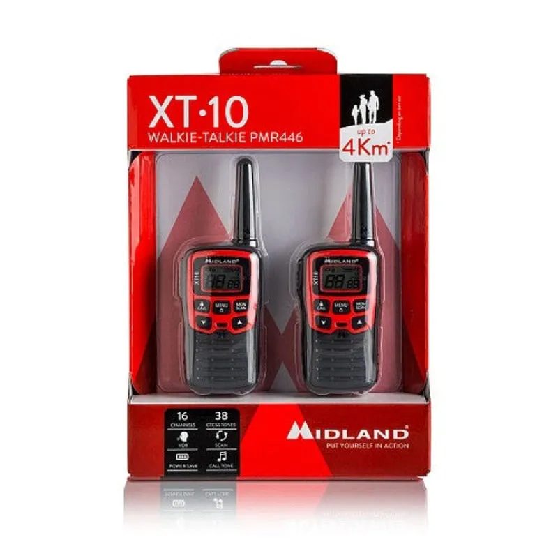 Midland XT10 Walkie Talkie Pair