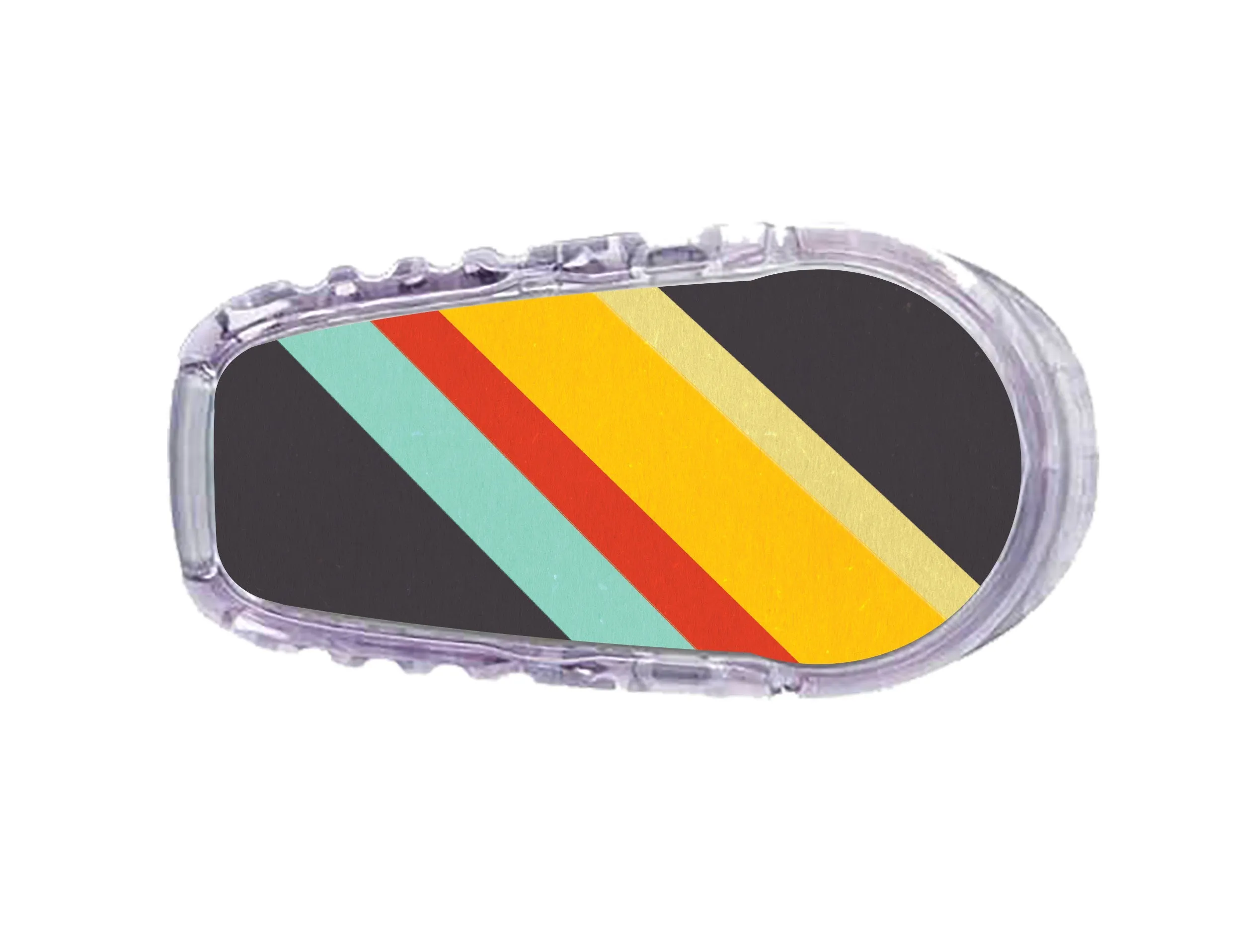 Monaco Stripes Dexcom G6 Transmitter Sticker