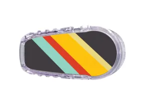 Monaco Stripes Dexcom G6 Transmitter Sticker